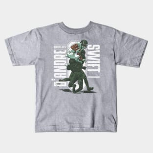 D'Andre Swift Philadelphia Hurdle Kids T-Shirt